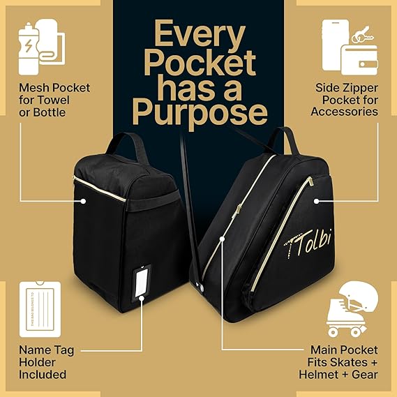 TTolbi Skate Bag Black
