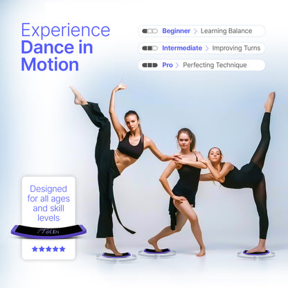 Premium Turning Board – Improve Spins & Edge Control (Blue)