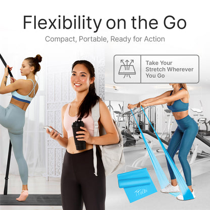 Premium Leg Stretcher with Door Anchor – Achieve Deeper Splits  (Black)