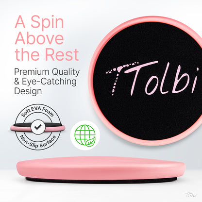 Premium Turn Disc for Dancers & Skaters – Master Pirouettes & Balance (Pink)