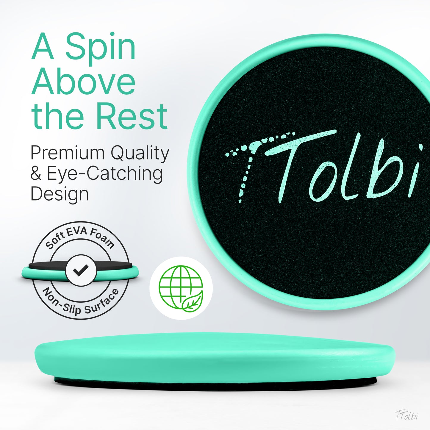 Premium Turn Disc for Dancers & Skaters – Master Pirouettes & Balance (Green)