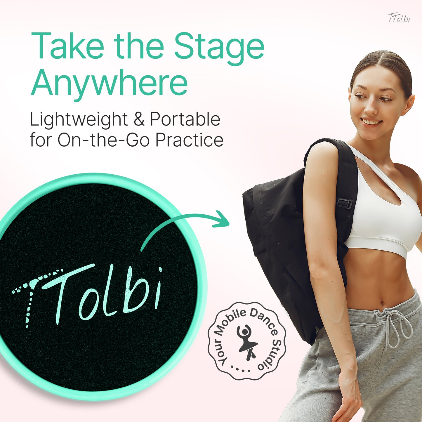 Premium Turn Disc for Dancers & Skaters – Master Pirouettes & Balance (Green)